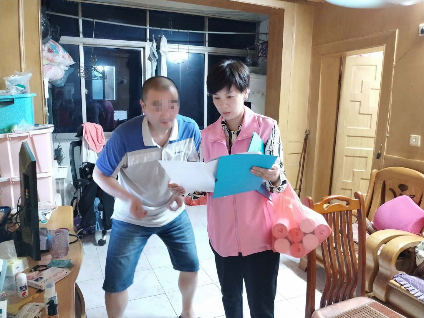 電瓷社區(qū)：心系殘疾居民 體檢報告送到家