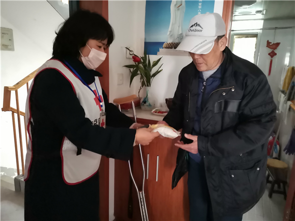 潤(rùn)康苑社區(qū)開展“紅十字會(huì)關(guān)愛殘疾人”活動(dòng)