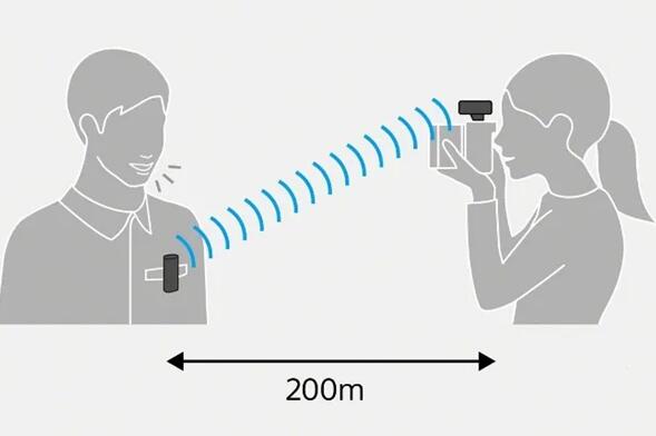 索尼發(fā)布新款無線麥克風(fēng):200米外也能拾音