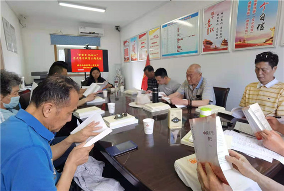 燕子磯社區(qū):學(xué)黨史 憶初心 主題黨課促深學(xué)