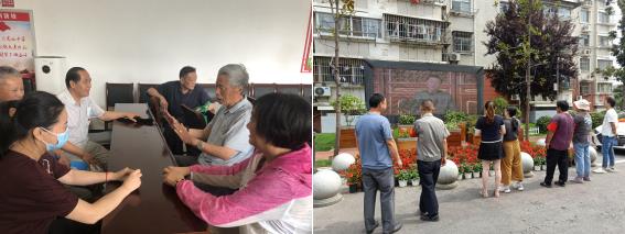 百年歷程 不忘初心 牛首社區(qū)組織黨員觀看慶祝中國共產(chǎn)黨成立100周年大會