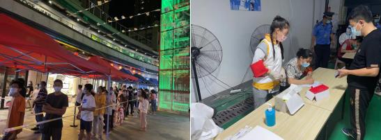 殷巷社區(qū)：助力檢測戰(zhàn)疫情 共青團員當(dāng)為先