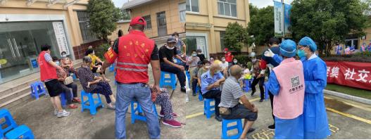 防疫有我 請您放心！三界村高效率完成第三次核酸檢測