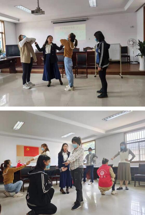 科學家庭教育 幸福千萬家庭——金橋社區(qū)薩提亞家庭雕塑個案工作坊