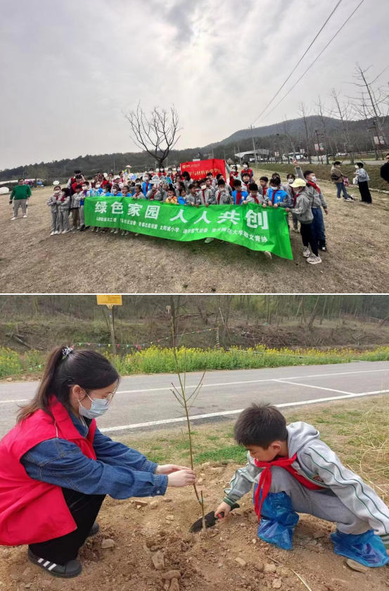 青馬社區(qū)：開展“ 綠色家園，人人共創(chuàng)”植樹節(jié)活動